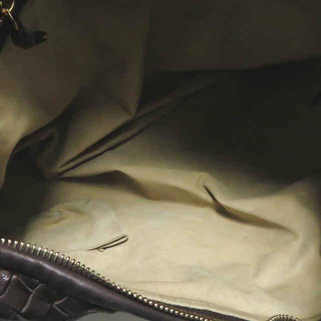 ボッテガヴェネタ BOTTEGA VENETA イタリア製 イントレチャート ワンショルダーバッグ 115654 V0013 2040 ブラウン レザー カバン |  | 11