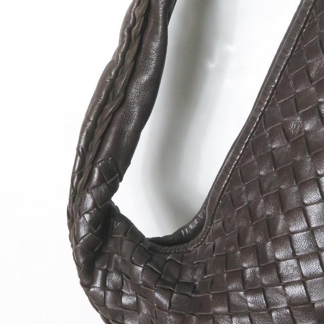 ボッテガヴェネタ BOTTEGA VENETA イタリア製 イントレチャート ワンショルダーバッグ 115654 V0013 2040 ブラウン レザー カバン |  | 03