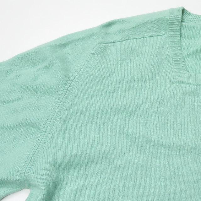 シャネル CHANEL ココマーク スクエアネックニット L程度 グリーン セーター プルオーバー トップス |  | 03