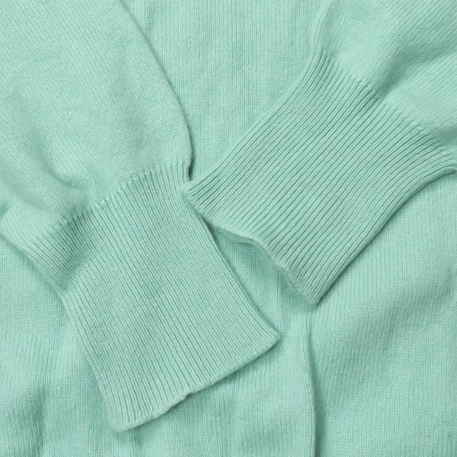 シャネル CHANEL ココマーク スクエアネックニット L程度 グリーン セーター プルオーバー トップス |  | 04