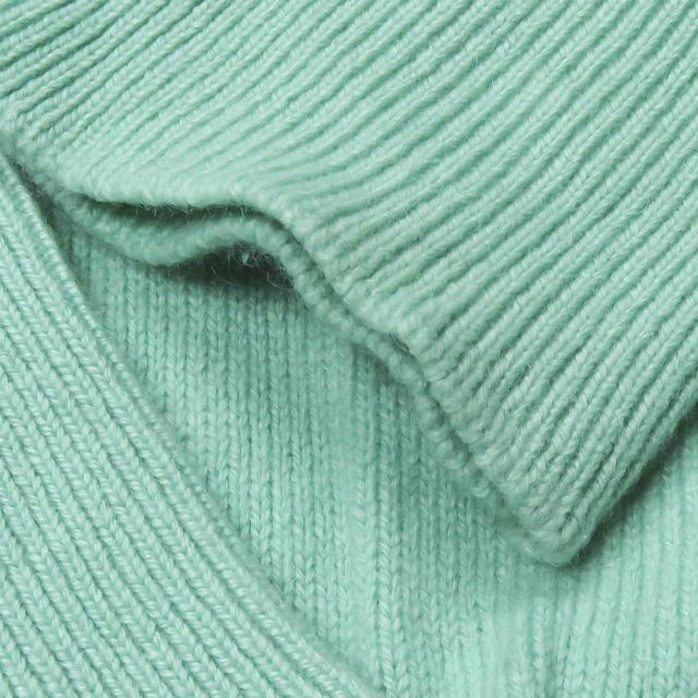 シャネル CHANEL ココマーク スクエアネックニット L程度 グリーン セーター プルオーバー トップス |  | 05