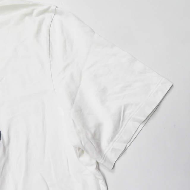 イヴサンローラン YVES SAINT LAURENT イタリア製 アイウェアプリント クルーネックTシャツ M ホワイト 半袖 眼鏡 トップス |  | 04