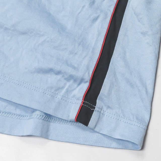 プラダ PRADA サイドラインノースリーブカットソー 139454 R142 L80 L ブルー トップス |  | 07