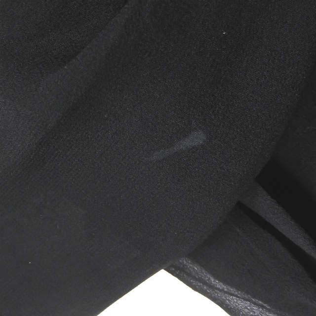 GUCCI グッチ イタリア製 ベルト付き ストレッチレーヨンワンピース 310722 X5224 L ブラック 長袖 ギャザー クレープ ドレス lm2595 |  | 10