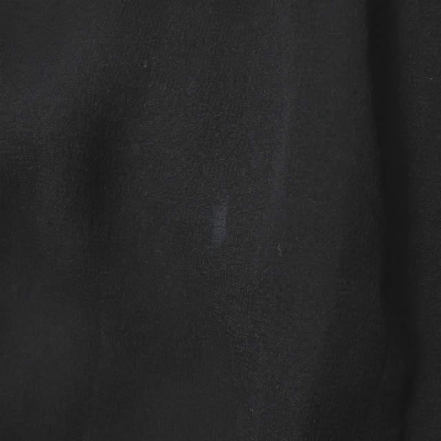 GUCCI グッチ イタリア製 ベルト付き ストレッチレーヨンワンピース 310722 X5224 L ブラック 長袖 ギャザー クレープ ドレス lm2595 |  | 09