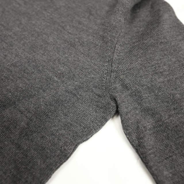 GUCCI グッチ イタリア製 ダブルGピンバッチ付き ウールハイゲージタートルネックニット 167219.X1095 S グレー セーター 長袖 lm2643 |  | 04