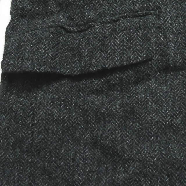 エディフィス 417 by EDIFICE ウールリネンヘリンボーンワークジャケット&5Bジレ&1タックパンツ M グレー スーツ セットアップ 3ピース |  | 10