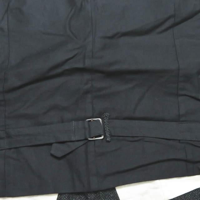 エディフィス 417 by EDIFICE ウールリネンヘリンボーンワークジャケット&5Bジレ&1タックパンツ M グレー スーツ セットアップ 3ピース |  | 14