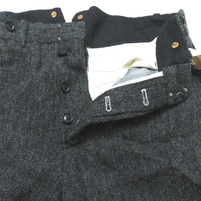 エディフィス 417 by EDIFICE ウールリネンヘリンボーンワークジャケット&5Bジレ&1タックパンツ M グレー スーツ セットアップ 3ピース |  | 15