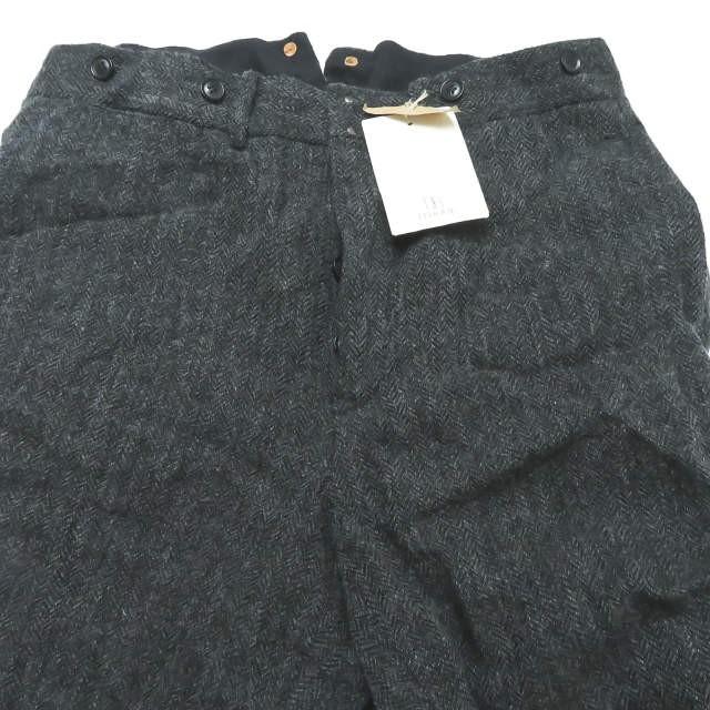 エディフィス 417 by EDIFICE ウールリネンヘリンボーンワークジャケット&5Bジレ&1タックパンツ M グレー スーツ セットアップ 3ピース |  | 16