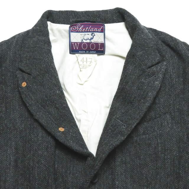 エディフィス 417 by EDIFICE ウールリネンヘリンボーンワークジャケット&5Bジレ&1タックパンツ M グレー スーツ セットアップ 3ピース |  | 09