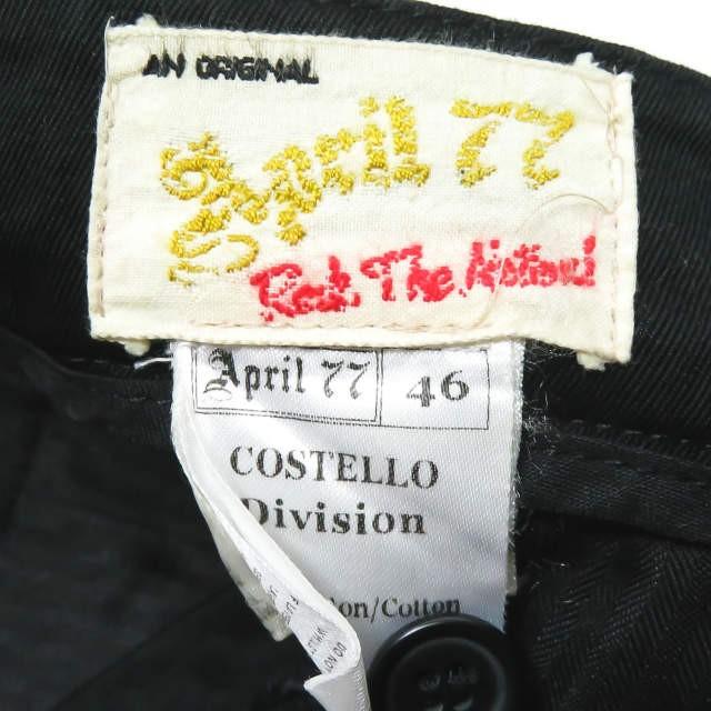 エイプリルセブンティセブン April77 COSTELLO Division 46 ブラック ボトムス |  | 02