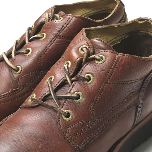ハソーンブーツ HATHORN BOOTS WORK BOOT OXFORD オックスフォードワークブーツ US7 1/2D(25.5cm) ブラウン レザー WHITE’S シューズ |  | 05