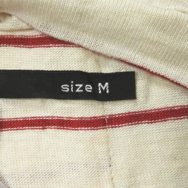 フランクリーダー FRANK LEDER ドイツ製 Striped Linen Jersey Cardigan ボーダーリネンカーディガン 0517093 M レッド/オフホワイト ニット トップス |  | 10