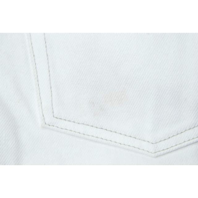 lideal リディアル 日本製 Prick シンチバックホワイトデニムパンツ 30 