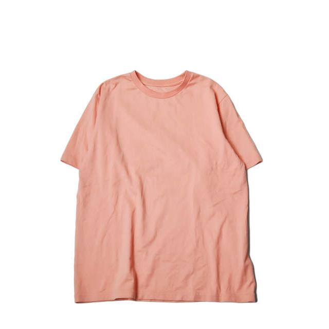 PHINGERIN フィンガリン 18SS 日本製 TEE ORENGE クルーネックTシャツ PD-181-CS-141 M ペールオレンジ 半袖 カットソー トップス mc54030 | 