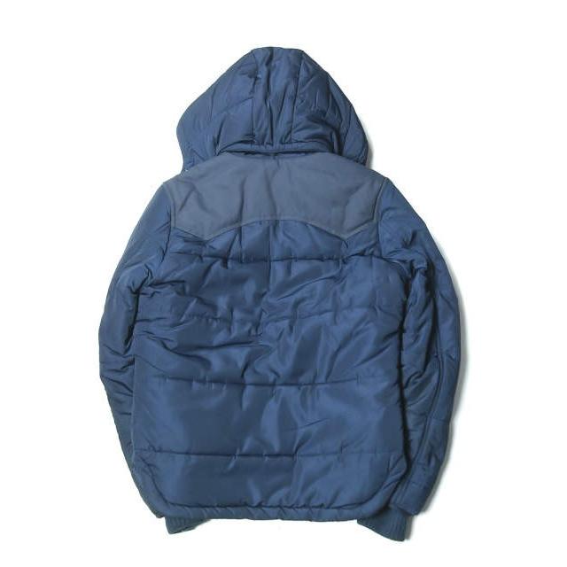 DIESEL ディーゼル PADDED NYLON JACKET パデッドナイロンフードジャケット M ネイビー 中綿 ブルゾン アウター |  | 01