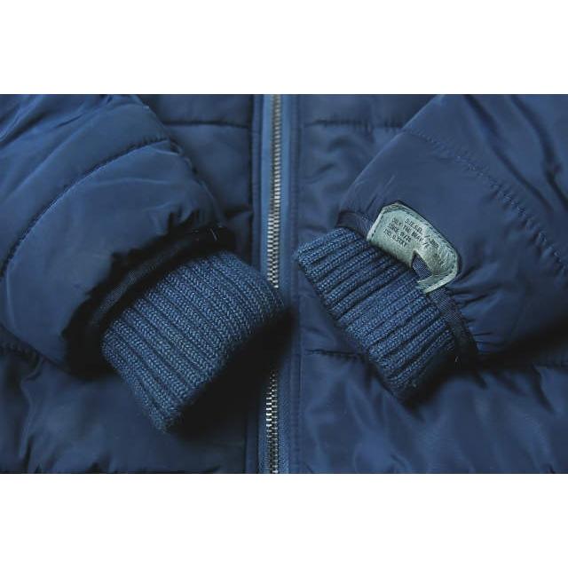 DIESEL ディーゼル PADDED NYLON JACKET パデッドナイロンフードジャケット M ネイビー 中綿 ブルゾン アウター |  | 10