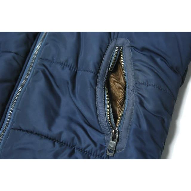 DIESEL ディーゼル PADDED NYLON JACKET パデッドナイロンフードジャケット M ネイビー 中綿 ブルゾン アウター |  | 09