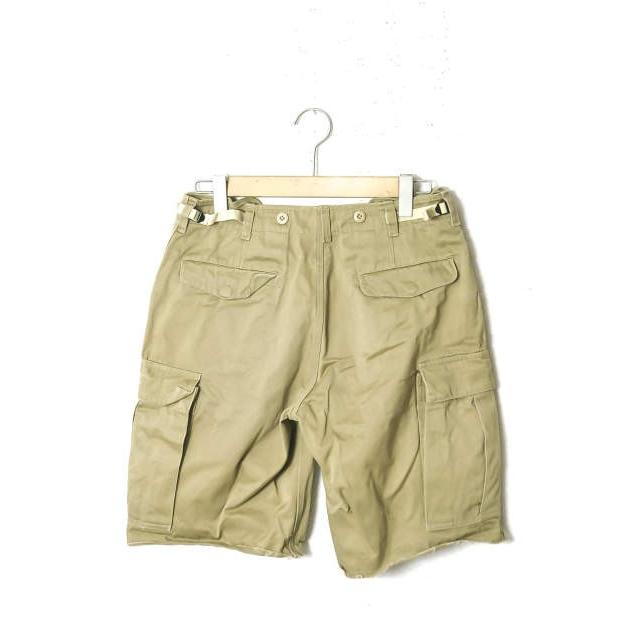 BRENTS ブレンツ コットンツイルカットオフカーゴショーツ 30 カーキ ショーツ ポケット ミリタリー ショートパンツ ボトムス |  | 01