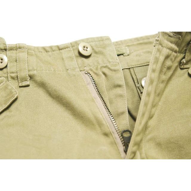 BRENTS ブレンツ コットンツイルカットオフカーゴショーツ 30 カーキ ショーツ ポケット ミリタリー ショートパンツ ボトムス |  | 03