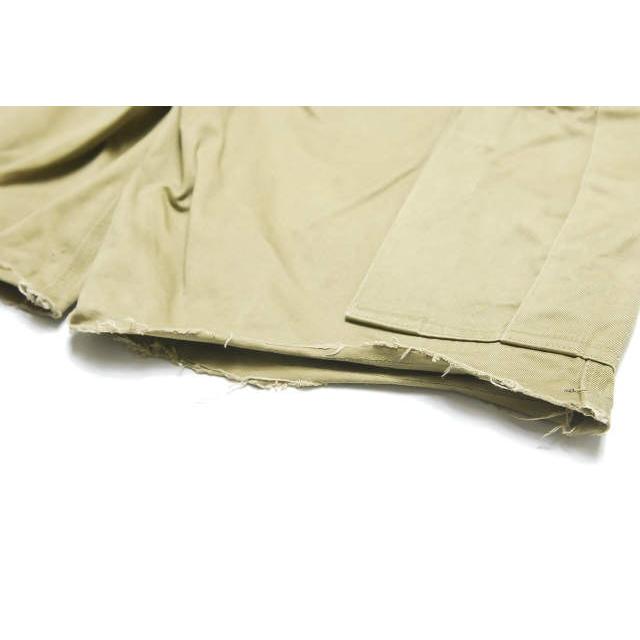 BRENTS ブレンツ コットンツイルカットオフカーゴショーツ 30 カーキ ショーツ ポケット ミリタリー ショートパンツ ボトムス |  | 08