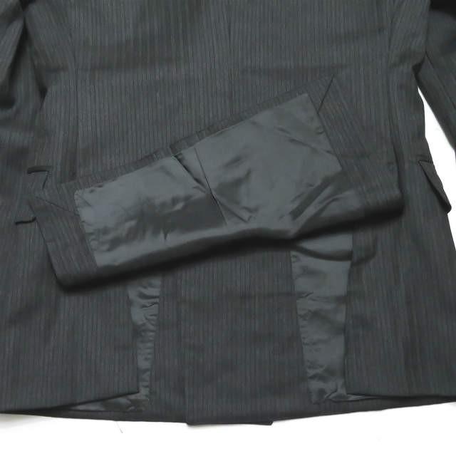 International Gallery BEAMS ビームス ストライプ6Bダブルブレステッドジャケット&ノータックスラックス  42 グレー スーツ |  | 11