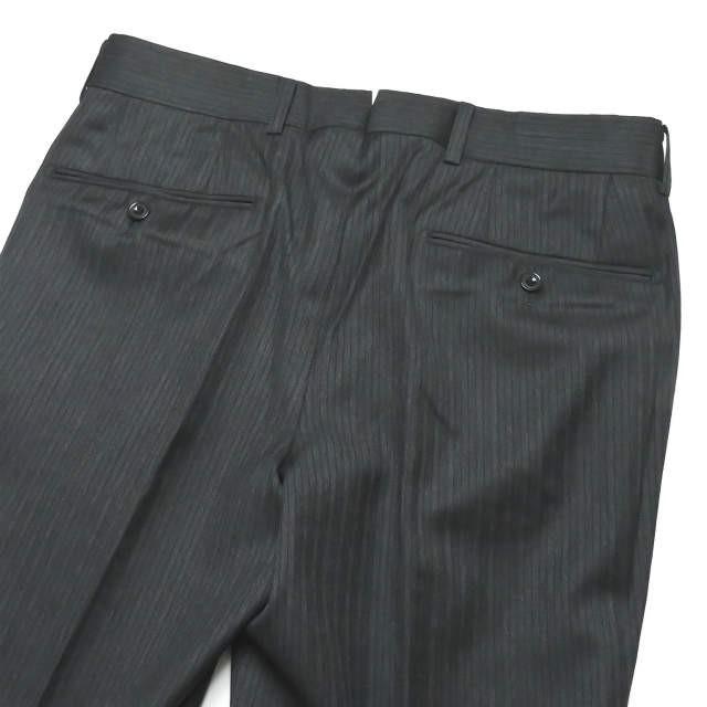 International Gallery BEAMS ビームス ストライプ6Bダブルブレステッドジャケット&ノータックスラックス  42 グレー スーツ |  | 14