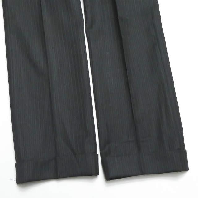 International Gallery BEAMS ビームス ストライプ6Bダブルブレステッドジャケット&ノータックスラックス  42 グレー スーツ |  | 16