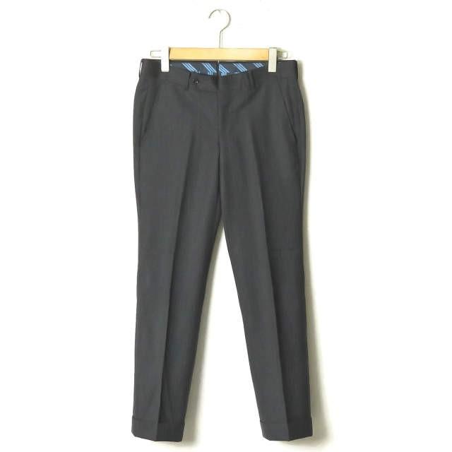 International Gallery BEAMS ビームス ストライプ6Bダブルブレステッドジャケット&ノータックスラックス  42 グレー スーツ |  | 03