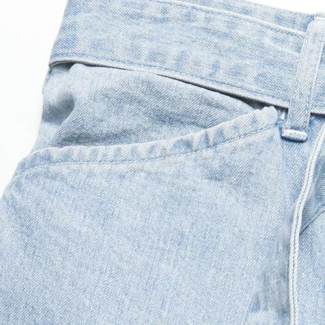 COMOLI コモリ 日本製 Belted Denim Pants 11.5oz ベルテッド