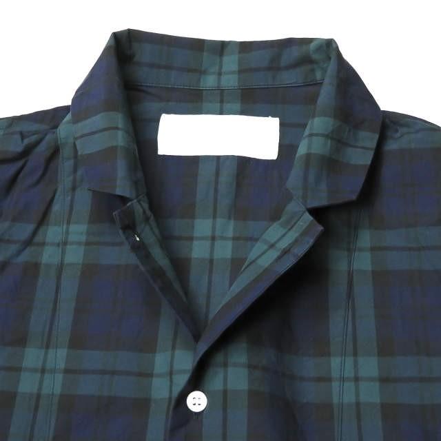 PHINGERIN x BEAUTY&YOUTH フィンガリン 別注 NIGHT SHT ブラックウォッチ ナイトシャツ PD-161-FST-126 S パジャマシャツ |  | 02