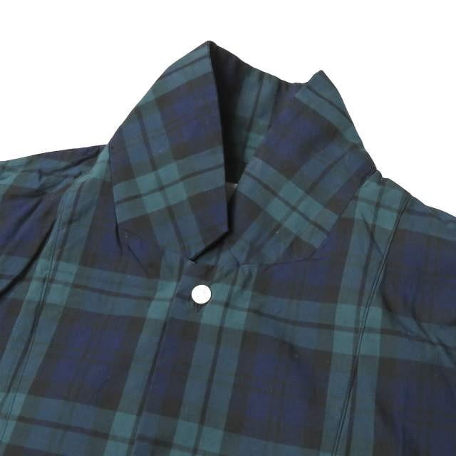 PHINGERIN x BEAUTY&YOUTH フィンガリン 別注 NIGHT SHT ブラックウォッチ ナイトシャツ PD-161-FST-126 S パジャマシャツ |  | 04