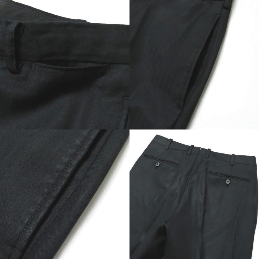 BARNEYS NEWYORK シャドーストライプ2Bテーラードジャケット＆ノータックスラックス 44 ブラック スーツ セットアップ ☆☆mc55690 |  | 09