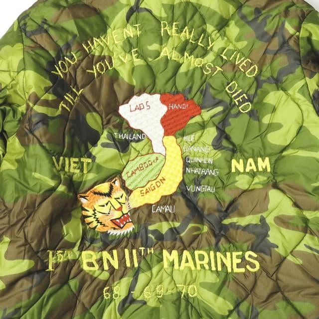 Pherrow's フェローズ カモフラージュ ナイロン ベトジャン S グリーン