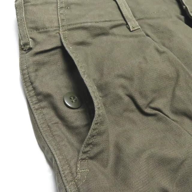 YMCL KY 米軍 BDU クロップドカーゴパンツ 8415-12-155-9094 7 カーキ 軍物 アメリカ軍 アーミー ミリタリー ボトムス |  | 03