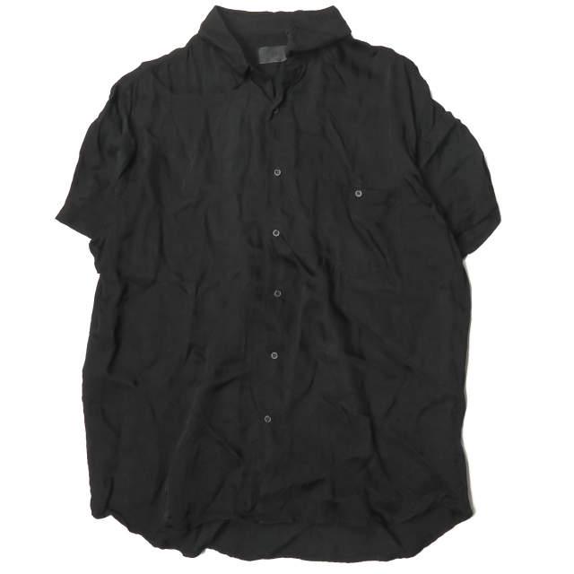 RtA アールティーエー アメリカ製 レーヨンショートスリーブレギュラーカラーシャツ MH7167-68BLK M ブラック 半袖 プリント mc56130 | 