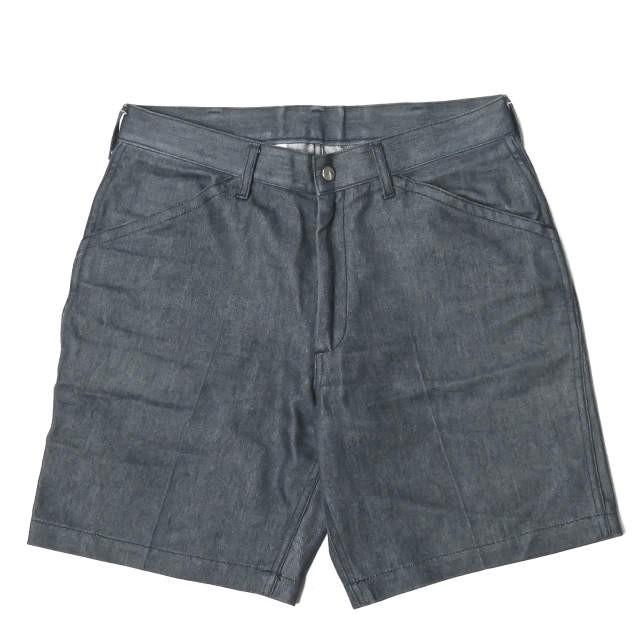 STABILIZER GNZ スタビライザー SHORT PANT TCセンタークリースデニムショートパンツ No.0-20 32 ネイビー ショーツ ボトムス | 