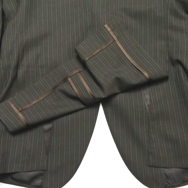 WILD LIFE TAILOR ワイルドライフテーラー LANIFICIO F.LLI CERRUTI ウールストライプ2Bジャケット&1タックスラックス&ジレ |  | 12