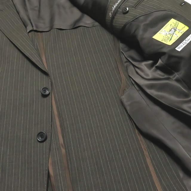 WILD LIFE TAILOR ワイルドライフテーラー LANIFICIO F.LLI CERRUTI ウールストライプ2Bジャケット&1タックスラックス&ジレ |  | 13