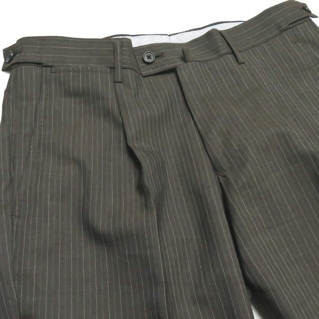 WILD LIFE TAILOR ワイルドライフテーラー LANIFICIO F.LLI CERRUTI ウールストライプ2Bジャケット&1タックスラックス&ジレ |  | 17