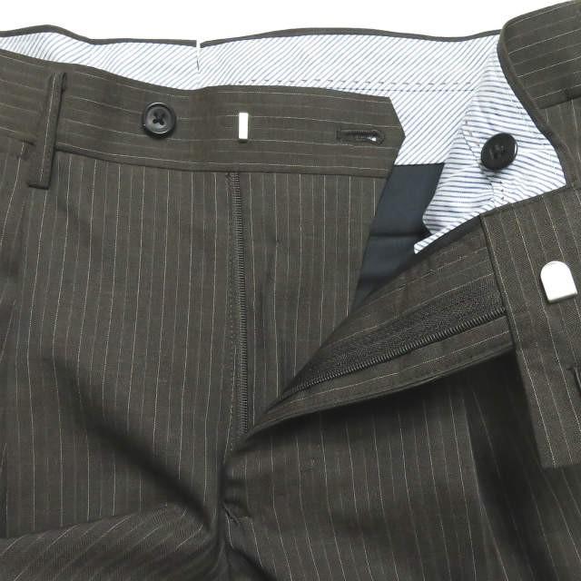 WILD LIFE TAILOR ワイルドライフテーラー LANIFICIO F.LLI CERRUTI ウールストライプ2Bジャケット&1タックスラックス&ジレ |  | 18