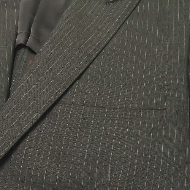 WILD LIFE TAILOR ワイルドライフテーラー LANIFICIO F.LLI CERRUTI ウールストライプ2Bジャケット&1タックスラックス&ジレ |  | 09