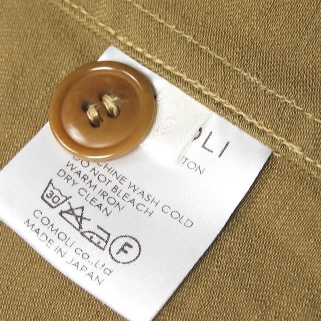 COMOLI BDU チノジャケット　コモリ　サイズ2 COMOLI BDU チノジャケット コモリ サイズ2 COMOLI / KHAKI