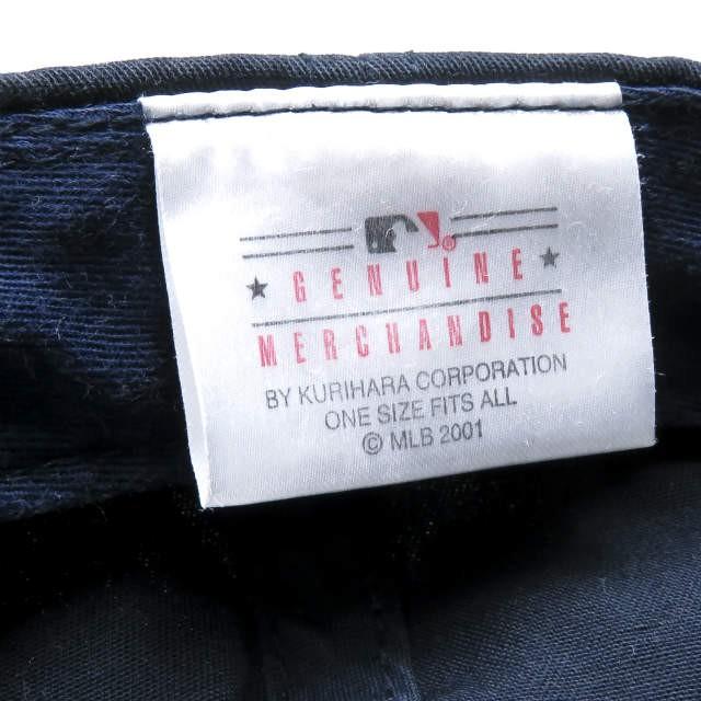 KURIHARA CORPORATION 栗原 コーポレーション NY ロゴ刺繍 スナップバックキャップ ネイビー ポリエステル/コットン 帽子 |  | 02