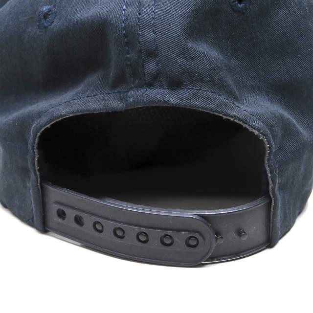 KURIHARA CORPORATION 栗原 コーポレーション NY ロゴ刺繍 スナップバックキャップ ネイビー ポリエステル/コットン 帽子 |  | 05