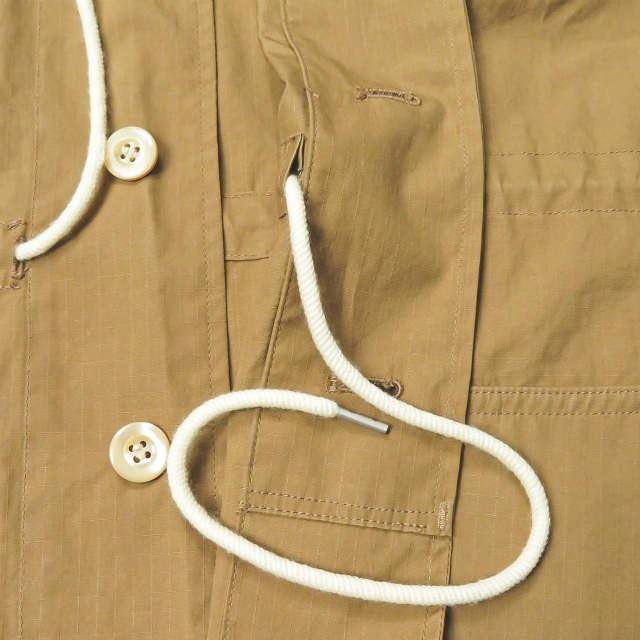 AURALEE オーラリー 17SS 日本製 WASHED FINX RIPSTOP FATIGUE JACKET フィンクス ファティーグジャケット A7SJ01FR 3 BROWN |  | 10