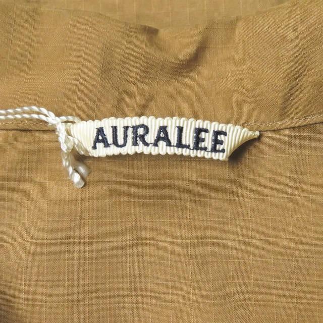 AURALEE オーラリー 17SS 日本製 WASHED FINX RIPSTOP FATIGUE JACKET フィンクス ファティーグジャケット A7SJ01FR 3 BROWN |  | 02