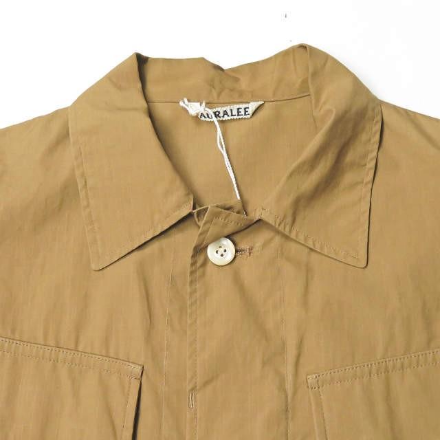AURALEE オーラリー 17SS 日本製 WASHED FINX RIPSTOP FATIGUE