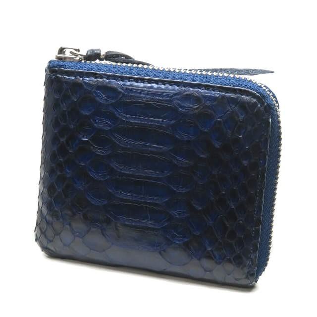 BRU NA BOINNE ブルーナボイン インディゴパイソン スモールウォレット  